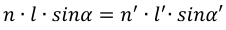 Abbe sine condition - equality
