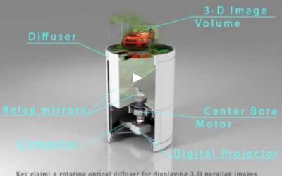 Patent To Create 3D ‘Hologram Like’ Image